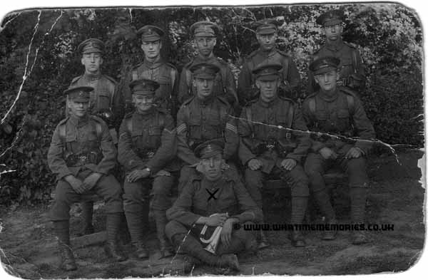 Mark Leonard Skingle, 9th Battalion (County of London Volunteer Rifle Brigade) The London Regiment in 1918 